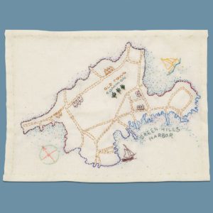 One of the First Maps of Quiet Island